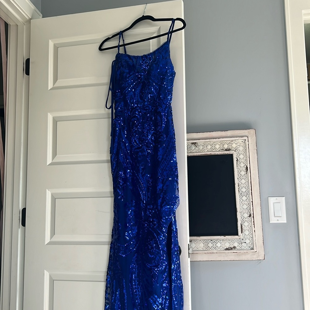 Blue Promlily Prom Dress